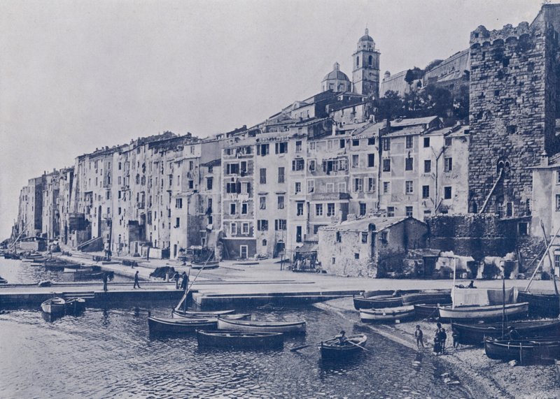 Italia: Golfe de la Spezia, Portovenere (valkoinen kuva) tekijältä Italian Photographer