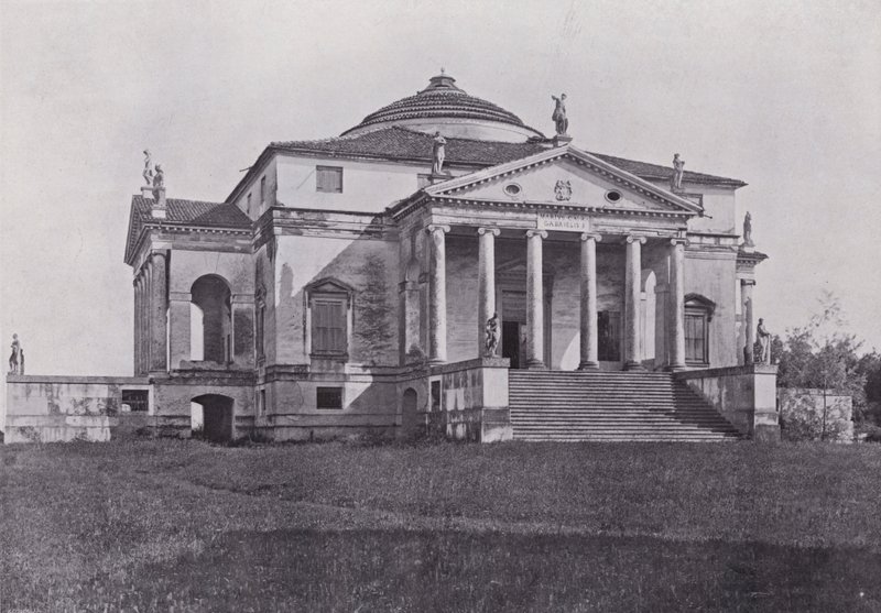 Italia: Palladion Villa Rotonda, lähellä Vicenzaa (m/v kuva) tekijältä Italian Photographer