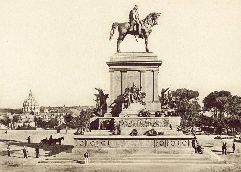 Joseph Garibaldin muistomerkki tekijältä Italian Photographer
