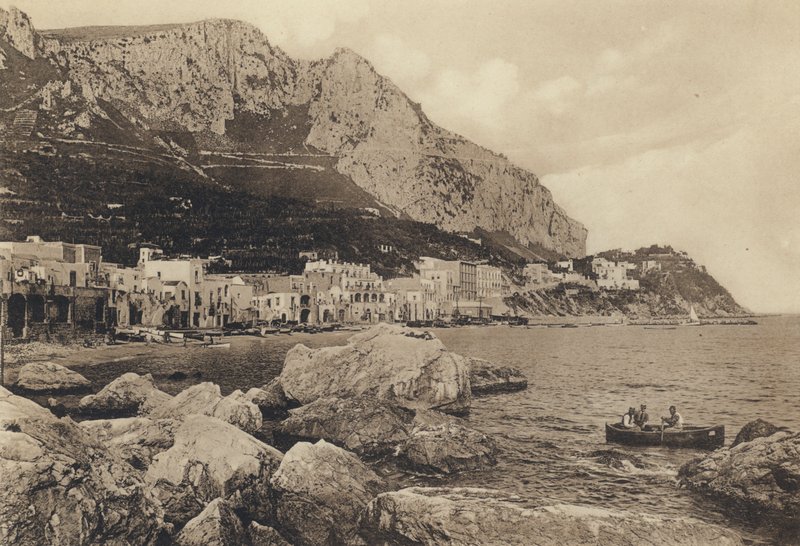 Napoli: Capri, Marina Grande (m/w kuva) tekijältä Italian Photographer