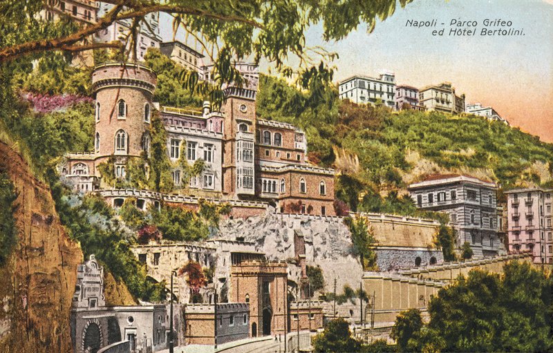 Napoli, Italia, Grifeo Park, Hotel Bertolini tekijältä Italian Photographer