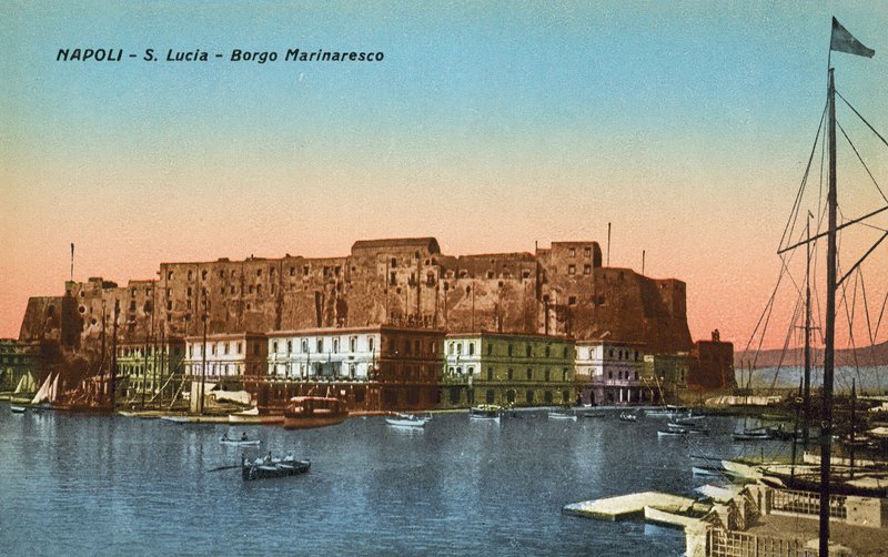 Napoli, Italia, S Lucio, Borgo Marinaresco tekijältä Italian Photographer