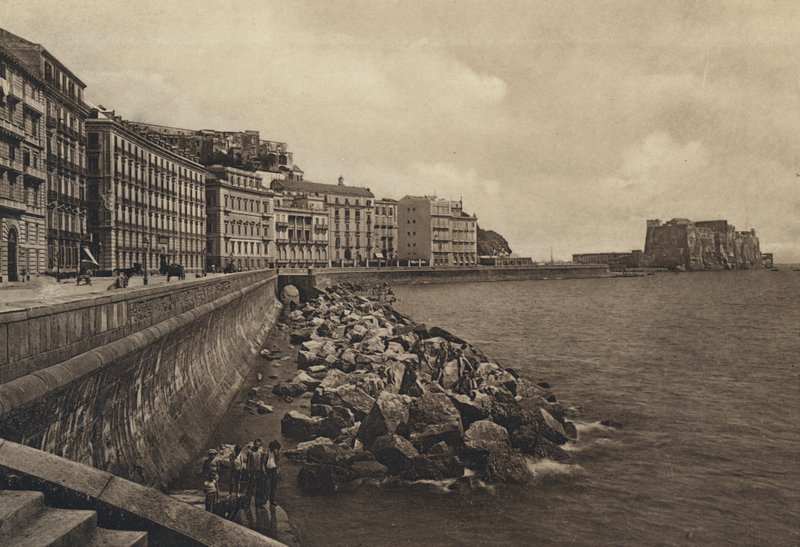 Napoli: Via Caracciolo ja Castello Dell