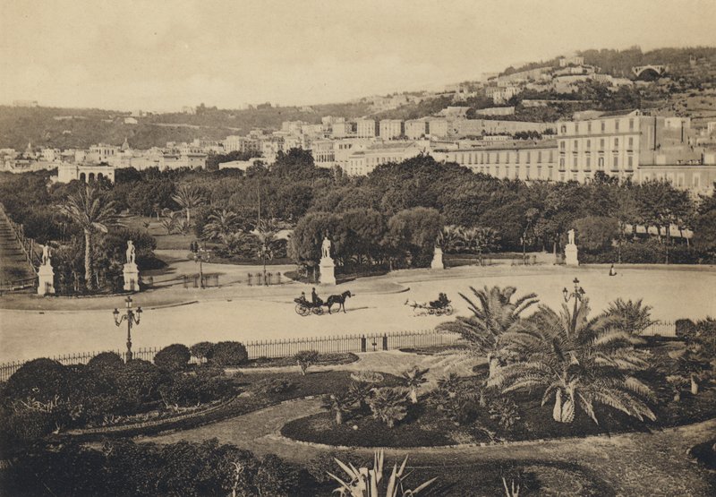 Napoli: Villa Nazionale (m/w kuva) tekijältä Italian Photographer