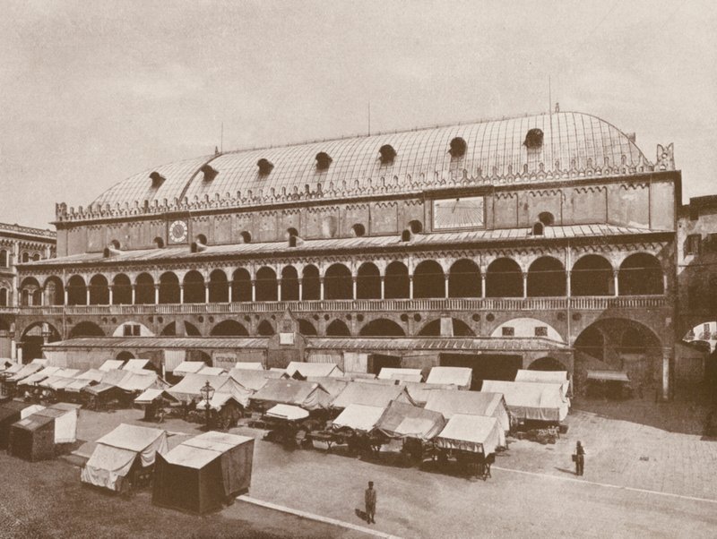 Padova, Palazzo Della Ragione (s/w valokuva) tekijältä Italian Photographer