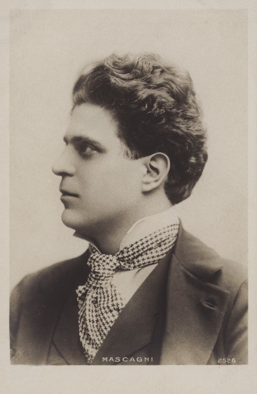 Pietro Mascagni, italialainen säveltäjä tekijältä Italian Photographer