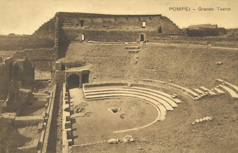 Pompei, Italia, Amfiteatteri tekijältä Italian Photographer