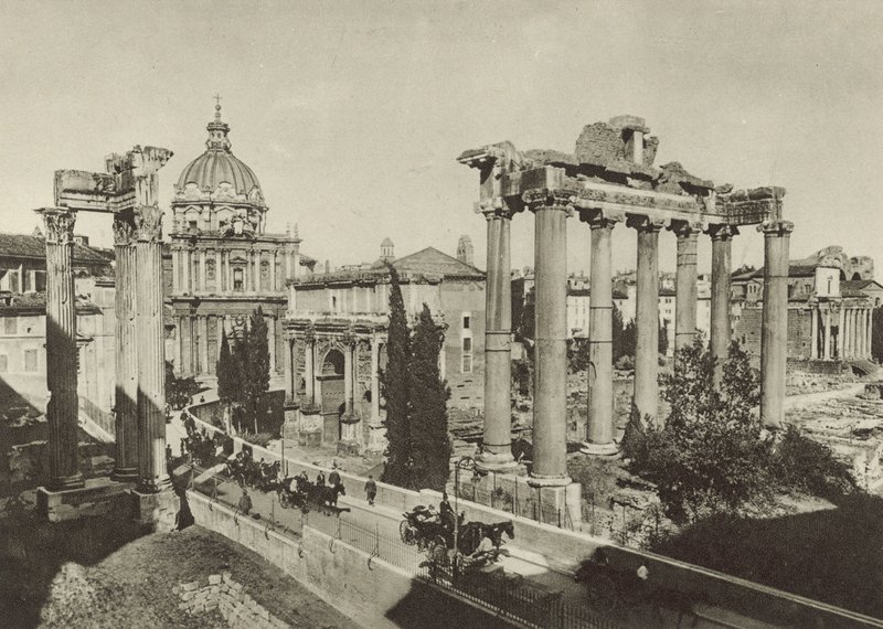 Forum Romanum uusien kaivausten kanssa tekijältä Italian Photographer