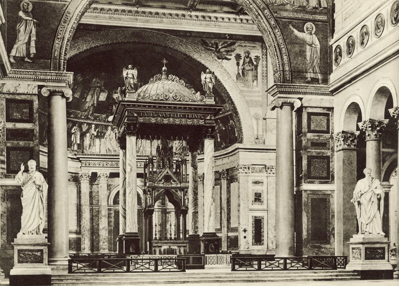 Pyhän Paavalin basilika, sisällä tekijältä Italian Photographer