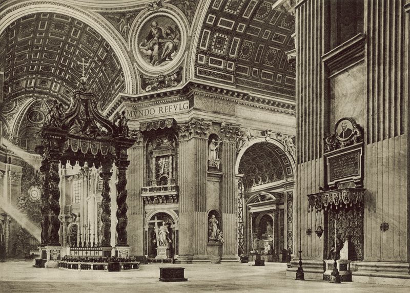 Pyhän Pietarin basilika, sisällä tekijältä Italian Photographer