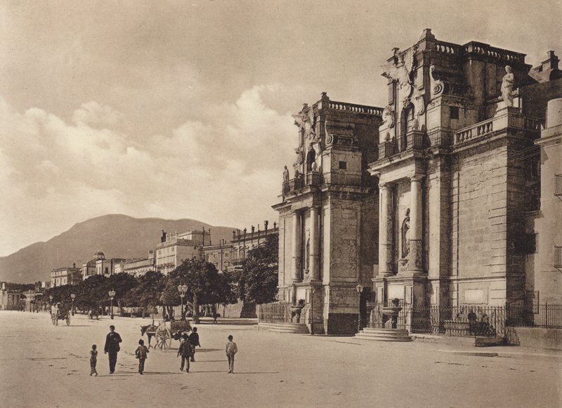 Sisilia / Sisilia: Porta Felice (s/w kuva) tekijältä Italian Photographer