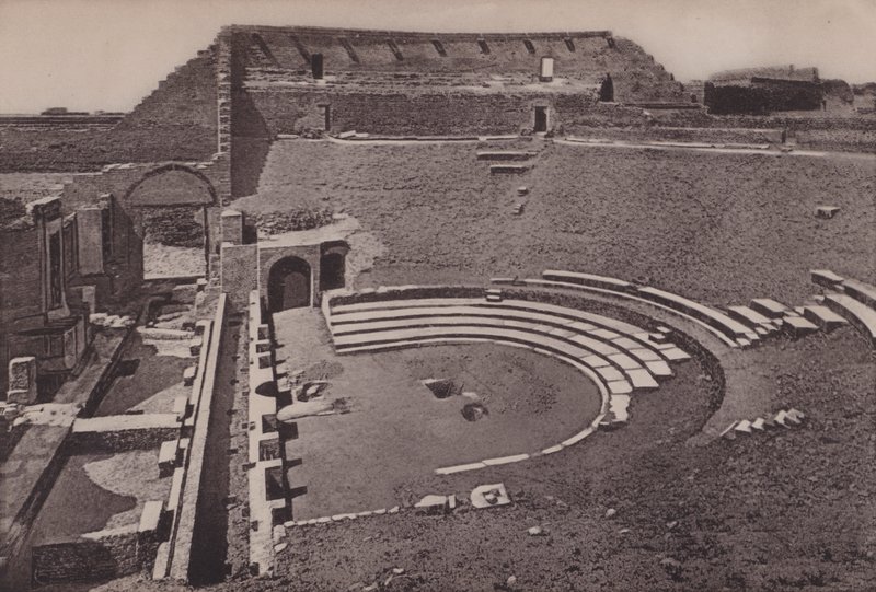 Teatro Tragico, Tragedioiden teatteri, draamat (m/v kuva) tekijältä Italian Photographer