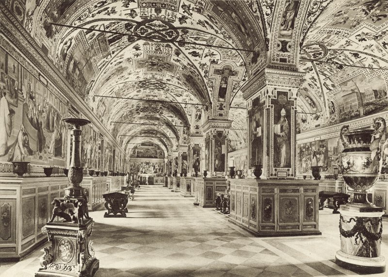 Vatikaanin kirjasto, Ist Hall tekijältä Italian Photographer