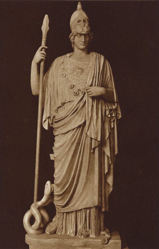 Minervan patsas Vatikaanin museossa, Roomassa tekijältä Italian Photographer