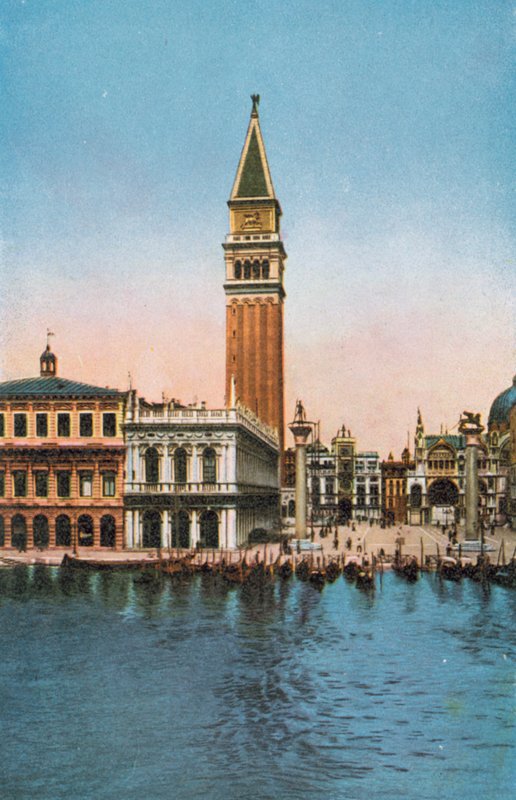 Venetsia/Venetsia: Piazzetta s Marco dal Mare (värillinen kuva) tekijältä Italian Photographer