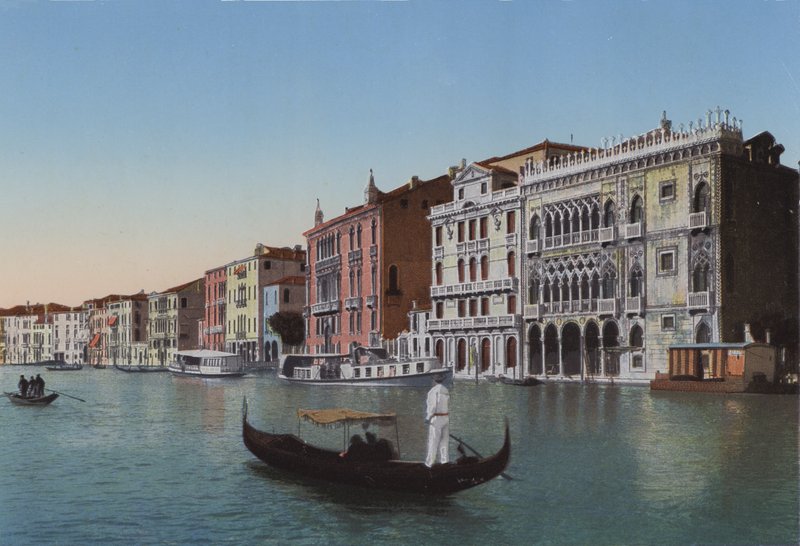 Venetsia, Canal Grande, Palazzo Ca d "Oro tekijältä Italian Photographer
