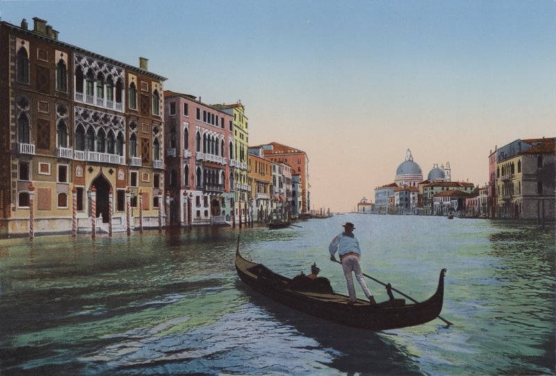 Venetsia, Grand Canal Accademiasta, Palazzo Franchetti tekijältä Italian Photographer