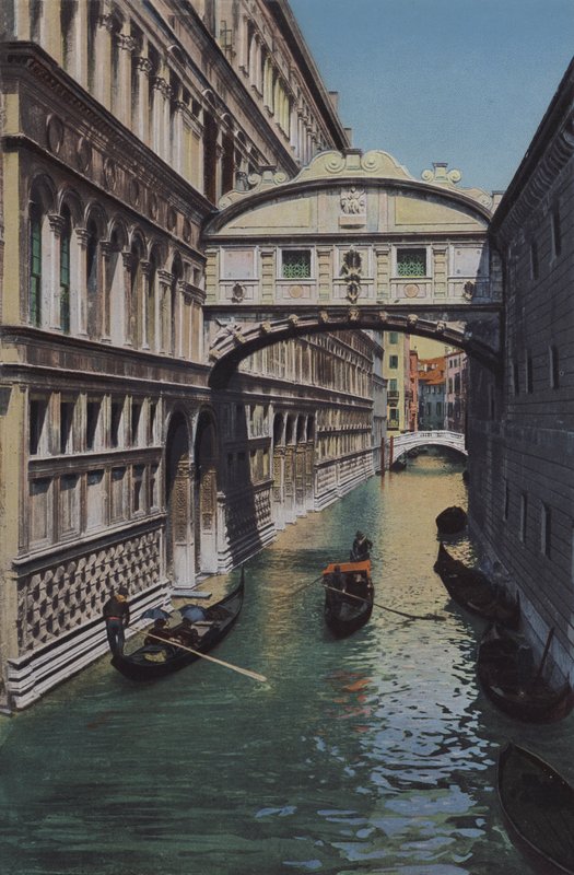 Venetsia, Huokausten silta (värillinen kuva) tekijältä Italian Photographer