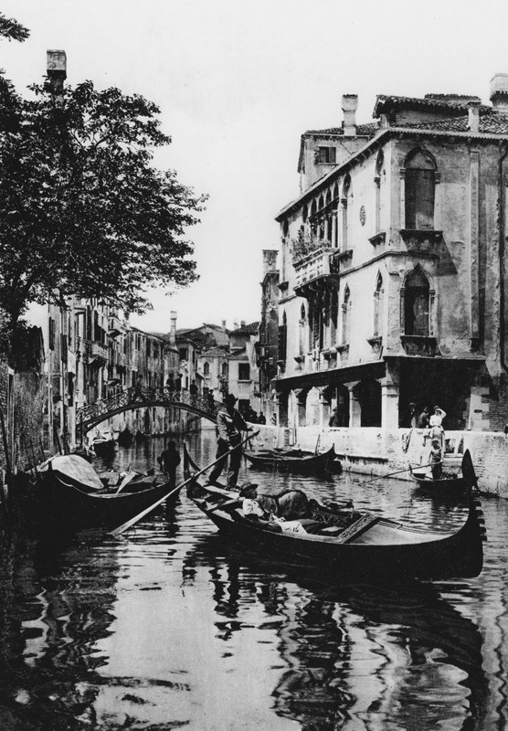 Venetsia, Rio Priuli (valkoinen kuva) tekijältä Italian Photographer