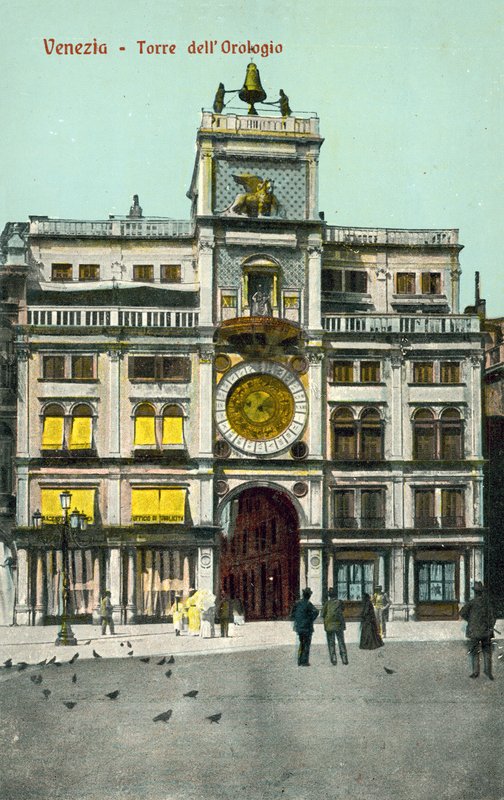 Venetsia, Italia, Torre Dell Orologio tekijältä Italian Photographer