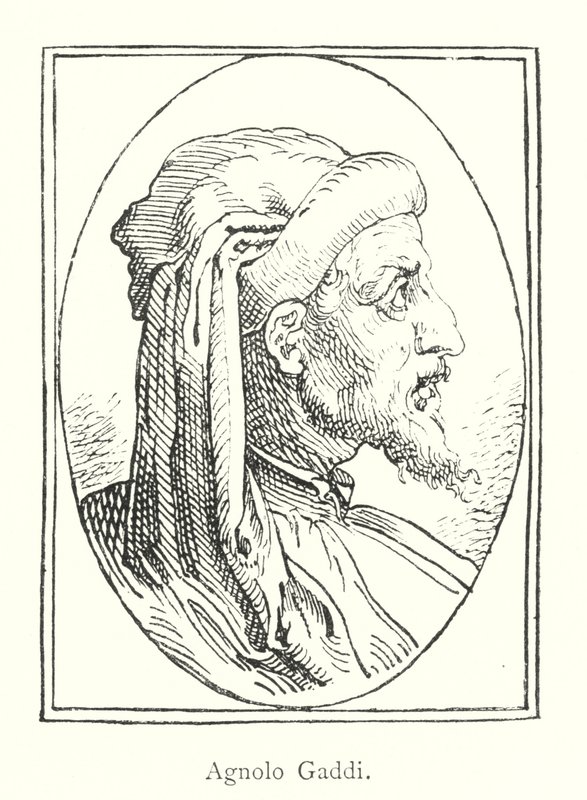 Agnolo Gaddi (kaiverrus) tekijältä Italian School