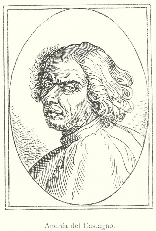 Andrea del Castagno (kaiverrus) tekijältä Italian School