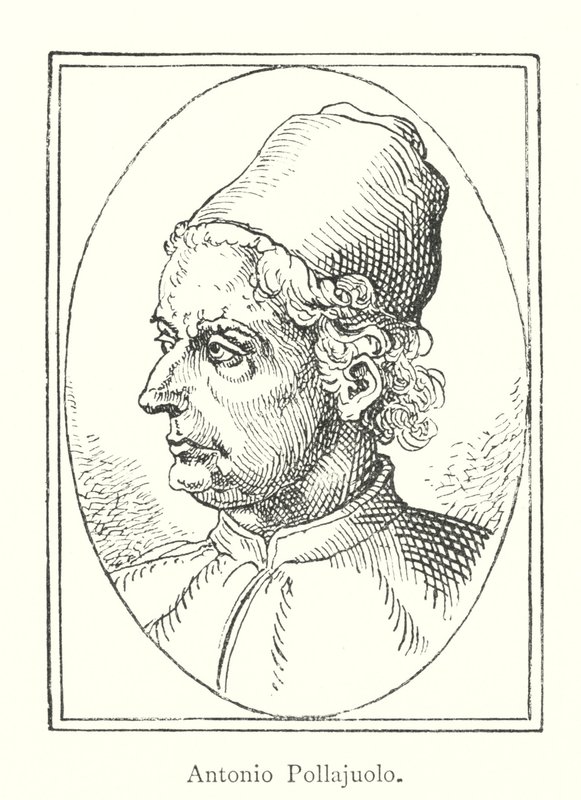 Antonio Pollajuolo (kaiverrus) tekijältä Italian School