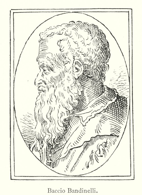 Baccio Bandinelli (kaiverrus) tekijältä Italian School