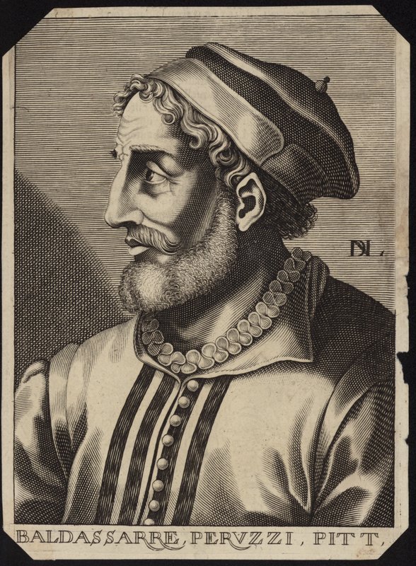 Baldassare Tommaso Peruzzi tekijältä Italian School