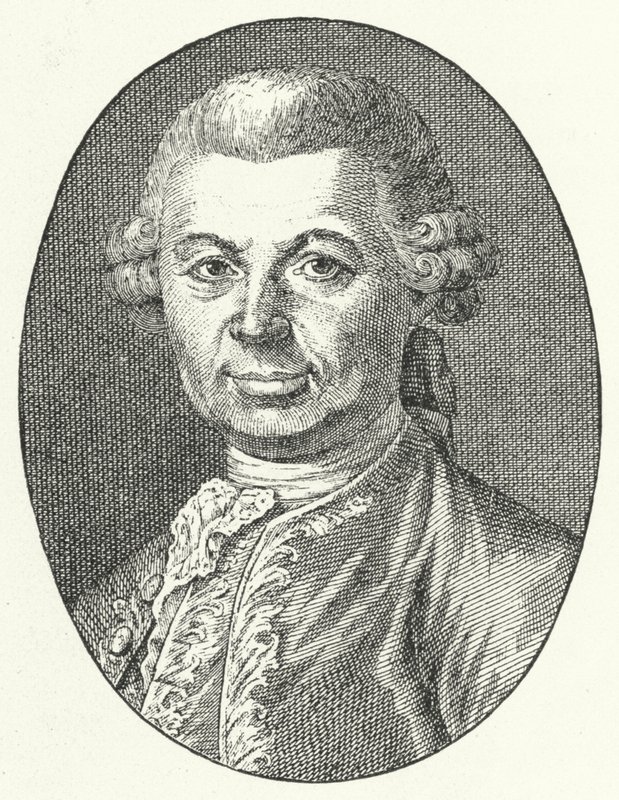 Carlo Gozzi, italialainen näytelmäkirjailija (kaiverrus) tekijältä Italian School