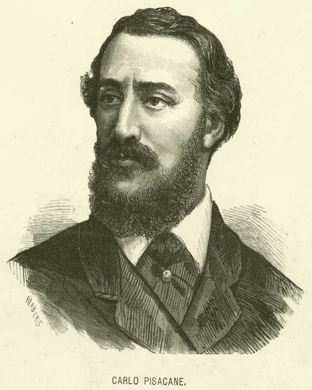Carlo Pisacane (kaiverrus) tekijältä Italian School