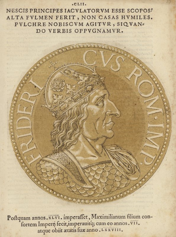 Kolikko, jossa on Maximilian I:n kuva tekijältä Italian School