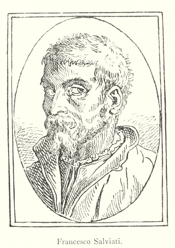 Francesco Salviati (kaiverrus) tekijältä Italian School