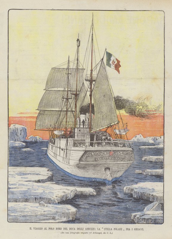 Matka Duca Degli Abruzzin pohjoisnavalle, Jäätähti tekijältä Italian School