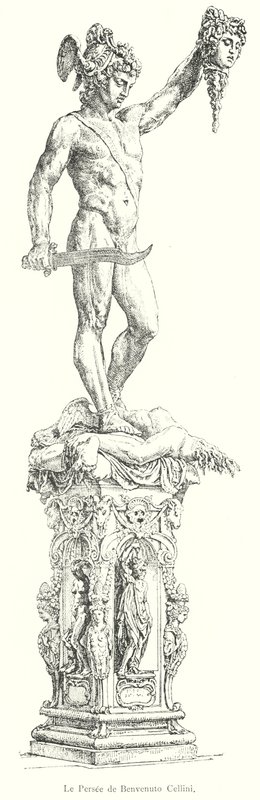 Persee de Benvenuto Cellini (kaiverrus) tekijältä Italian School