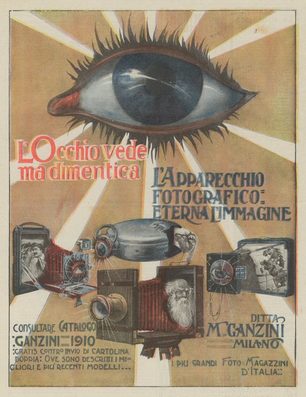 M Ganzini, Milano (värilitro) tekijältä Italian School