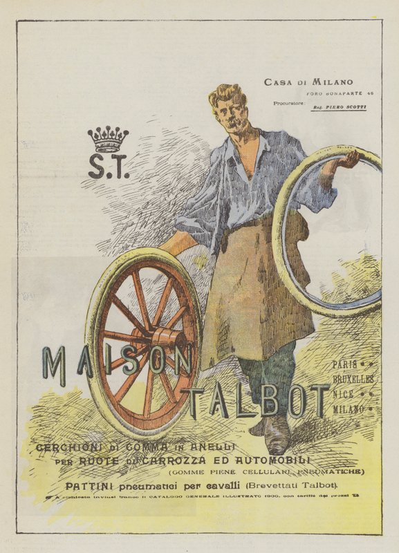 Maison Talbot (väri litho) tekijältä Italian School