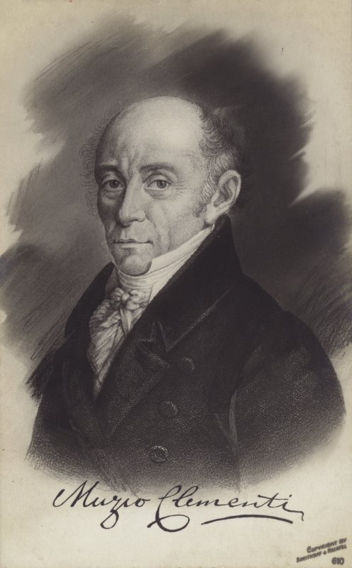 Murzo Clementi, italialainen säveltäjä, pianisti, kapellimestari, musiikin kustantaja ja pianonvalmistaja (1752-1832) tekijältä Italian School