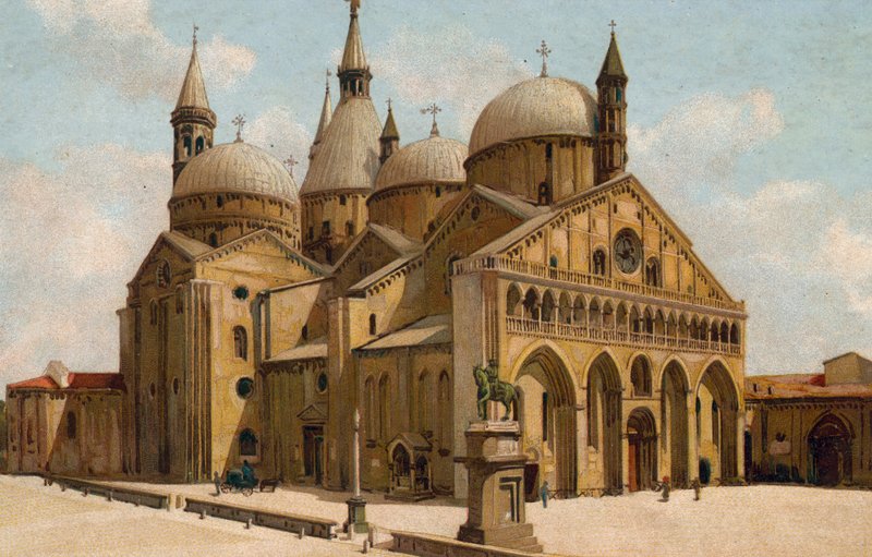 Padova / Padova: Antoniuksen basilika (kromoliittinen). tekijältä Italian School