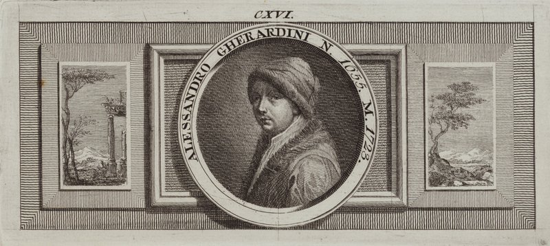 Alessandro Gherardinin muotokuva tekijältä Italian School