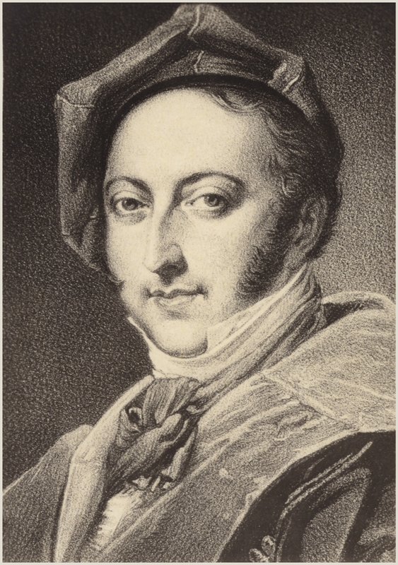 Gioachino Rossinin muotokuva tekijältä Italian School