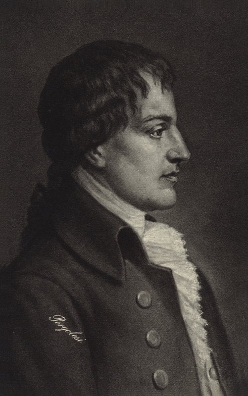 Giovanni Battista Pergolesin muotokuva tekijältä Italian School
