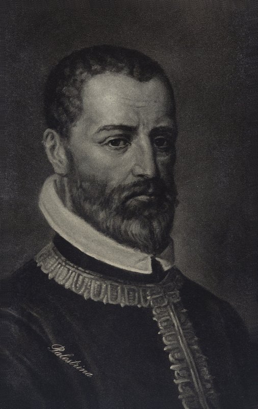 Muotokuva Giovanni Pierluigi da Palestrinasta tekijältä Italian School