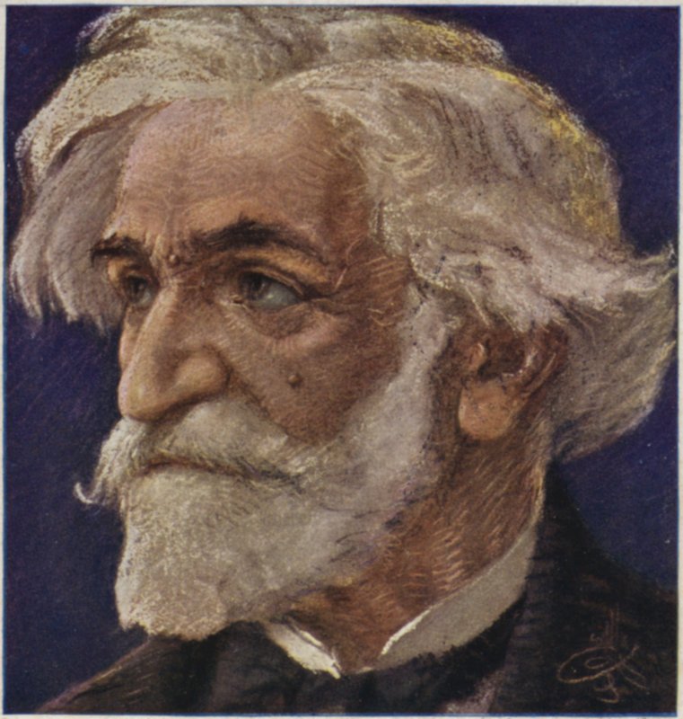 Giuseppe Verdin muotokuva tekijältä Italian School