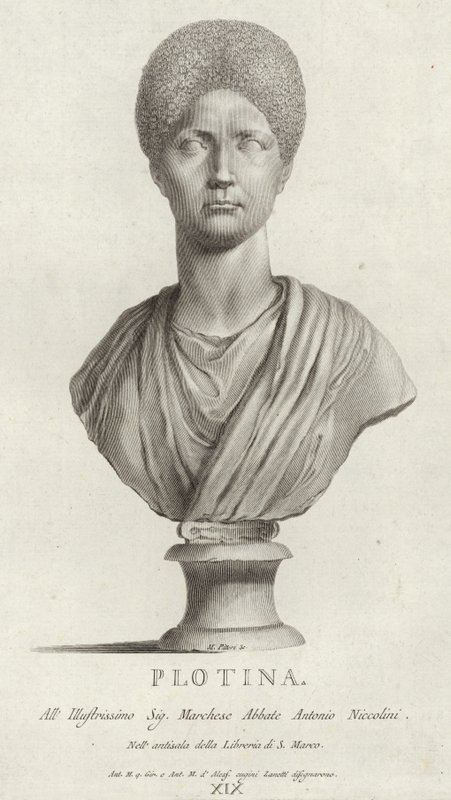 Pompeji Plotinan muotokuva tekijältä Italian School
