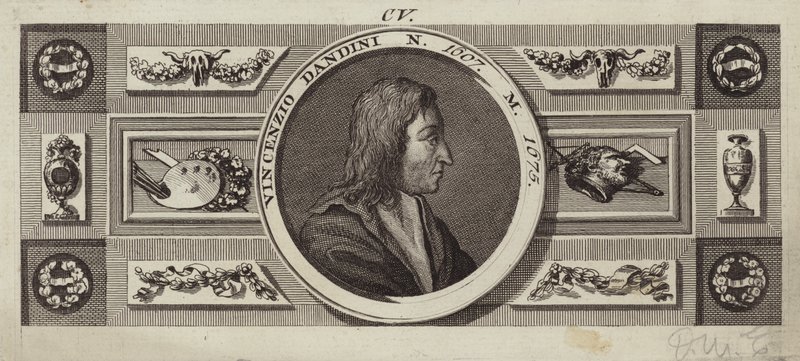 Vincenzo Dandinin muotokuva tekijältä Italian School