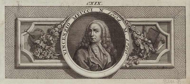 Vincenzo Meuccin muotokuva tekijältä Italian School