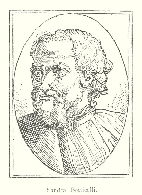 Sandro Botticelli (kaiverrus) tekijältä Italian School