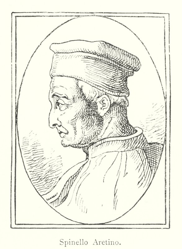 Spinello Aretino (kaiverrus) tekijältä Italian School