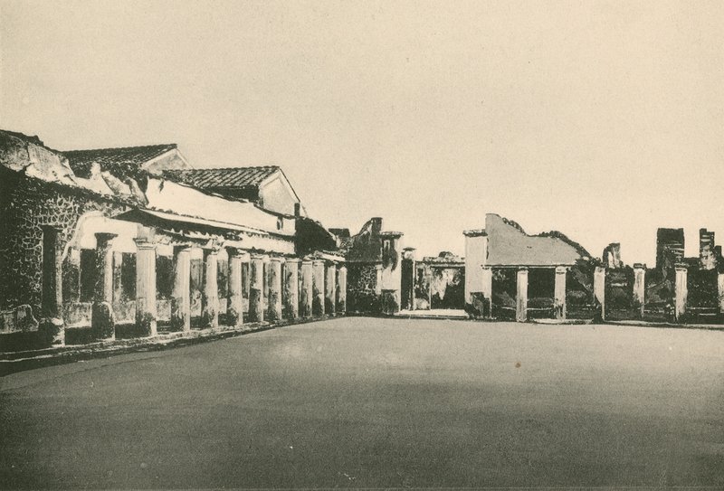 Stabian Baths - Painipaikka sellaisena kuin se on (syväpaino) tekijältä Italian School